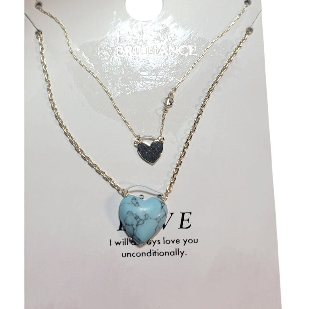 Believe by Brilliance Dual Necklaces and charms